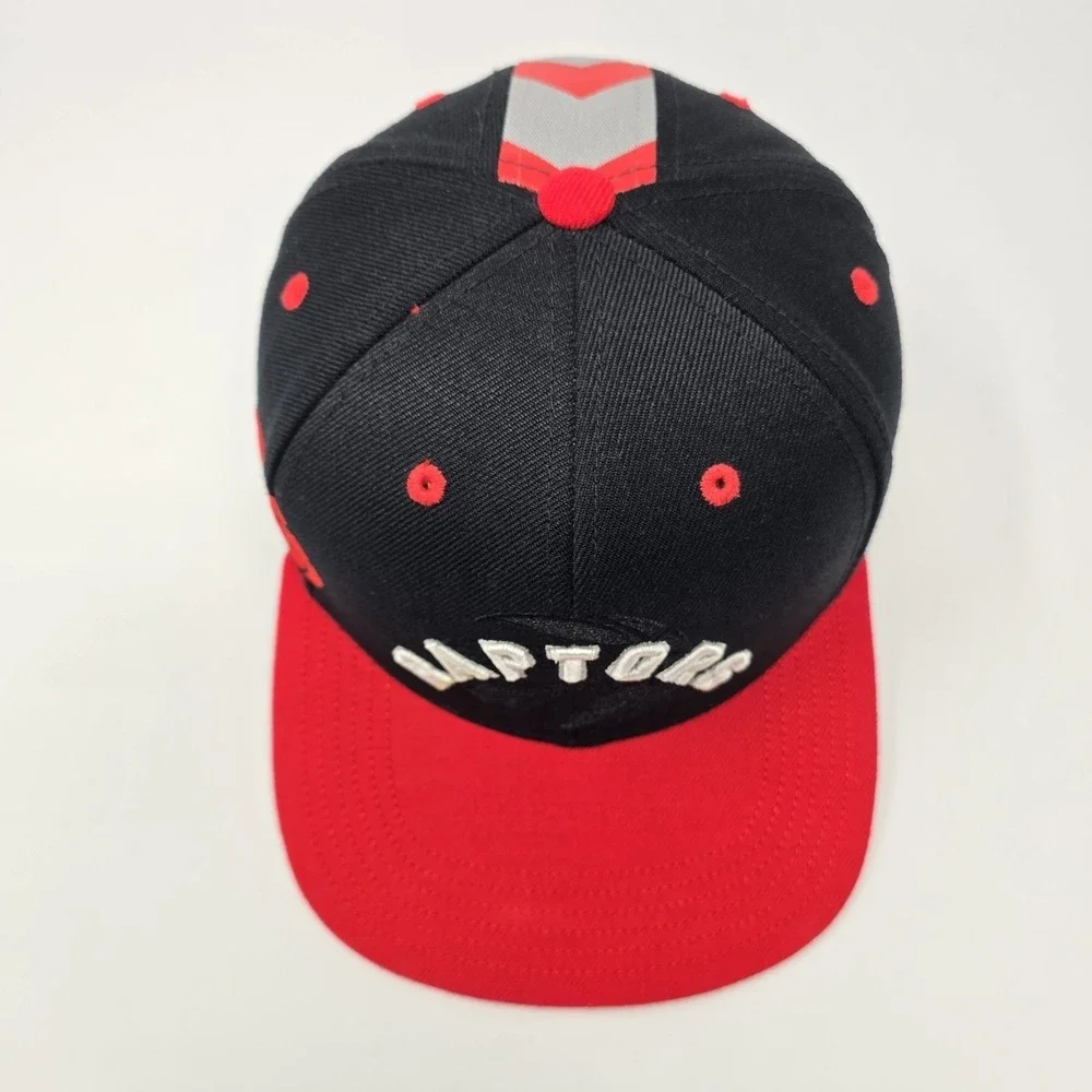 Adidas Toronto Raptors Youth Snapback Hat Black Red NBA Basketball Cap OSFM